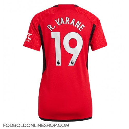 Manchester United Raphael Varane #19 Hjemmebanetrøje Dame 2023-24 Kortærmet